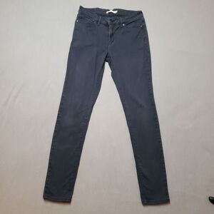 Levi's Premium 711 Skinny, Black, Women's Jeans Size 29